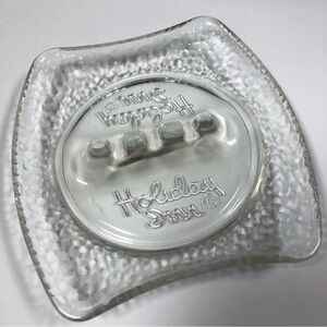 Holiday Inn vintage glass ashtray